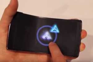 HoloFlex, smartphone hologram fleksibel 3D pertama di dunia