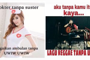 16 Meme 'Aku Tanpamu Uwiw-Uwiw' bikin kamu ketawa cekikikan, kocak! 