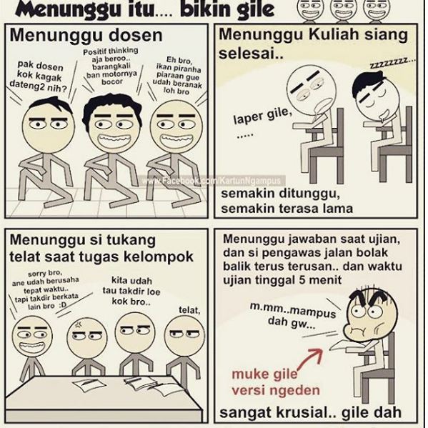komik strip kartun ngampus © 2016 brilio.net