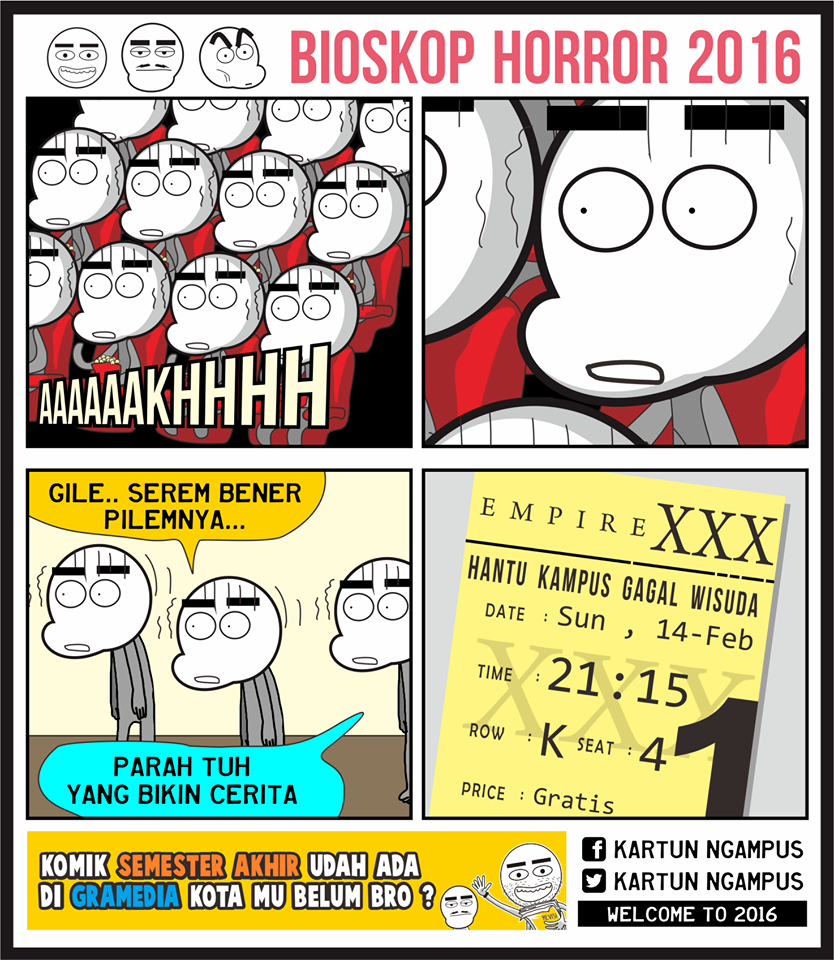 komik strip kartun ngampus © 2016 brilio.net