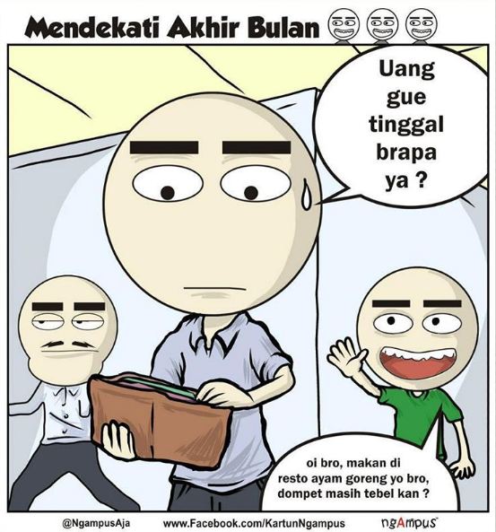 komik strip kartun ngampus © 2016 brilio.net