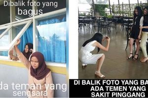 7 Gambar ini buktikan ada teman yang menderita di balik foto bagus!