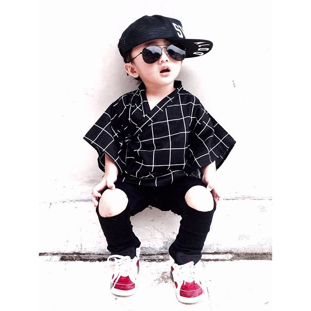 Bayi - Yuk kenalan dengan Aldo, balita yang modis abis © 2016 brilio.net