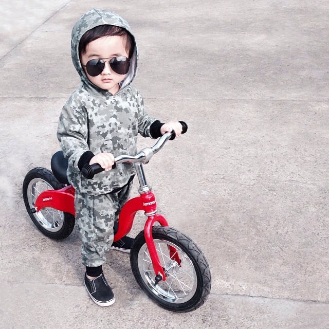 Bayi - Yuk kenalan dengan Aldo, balita yang modis abis © 2016 brilio.net