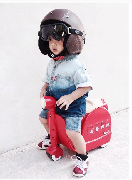 Bayi - Yuk kenalan dengan Aldo, balita yang modis abis © 2016 brilio.net