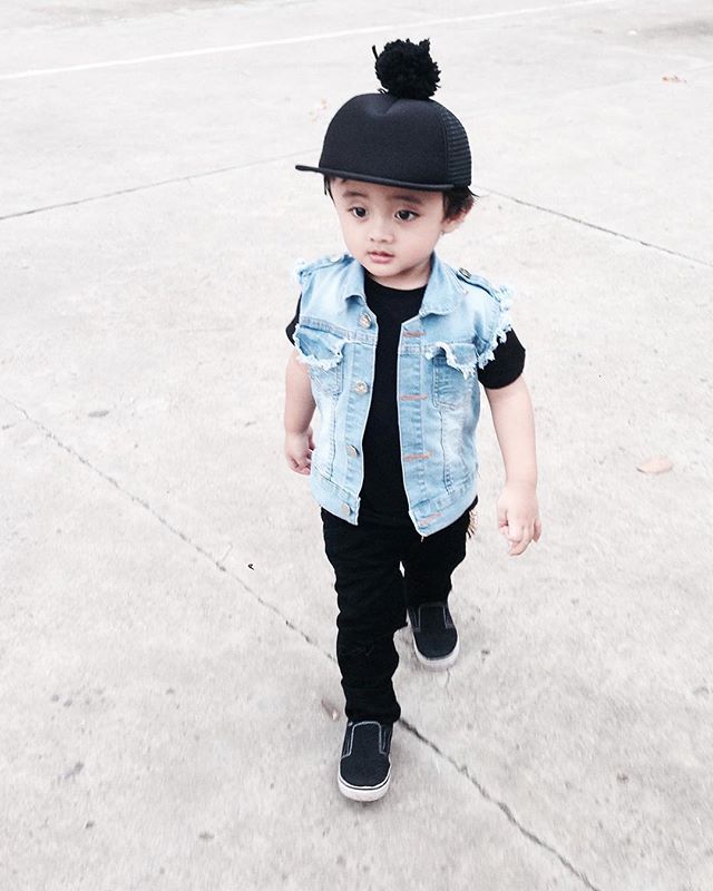 Bayi - Yuk kenalan dengan Aldo, balita yang modis abis © 2016 brilio.net