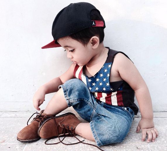 Bayi - Yuk kenalan dengan Aldo, balita yang modis abis © 2016 brilio.net