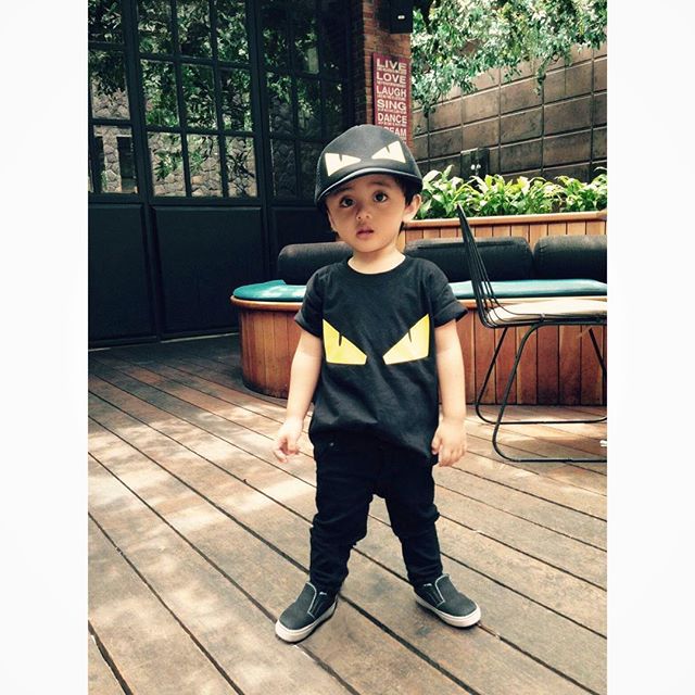 Bayi - Yuk kenalan dengan Aldo, balita yang modis abis © 2016 brilio.net