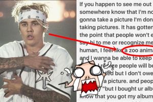 Ngambek sama fans, Justin Bieber sebut dirinya seperti kebun binatang