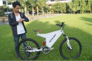 Astrobike, sepeda listrik berbasis Android karya mahasiswa UNY
