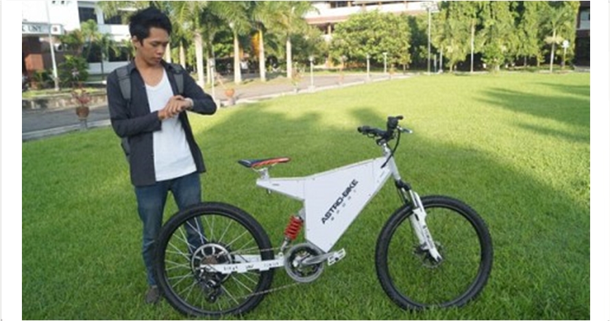 Astrobike, sepeda listrik berbasis Android karya mahasiswa UNY