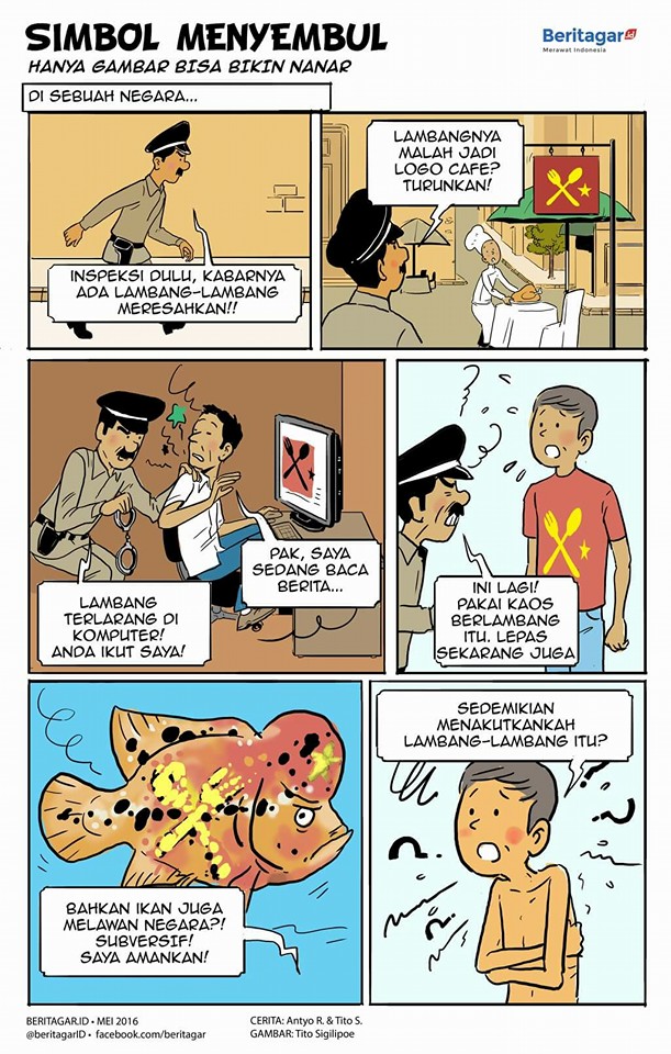 meme pobia lambang palu arit 1-16 © 2016 brilio.net