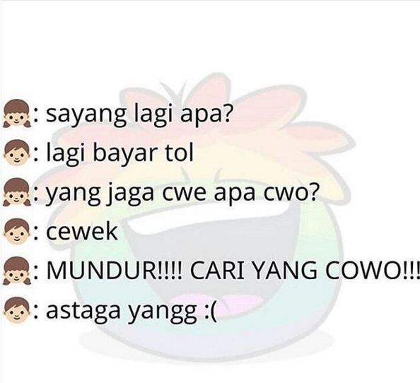 obrolan lucu cewek dan cowok 1-18 © 2016 brilio.net