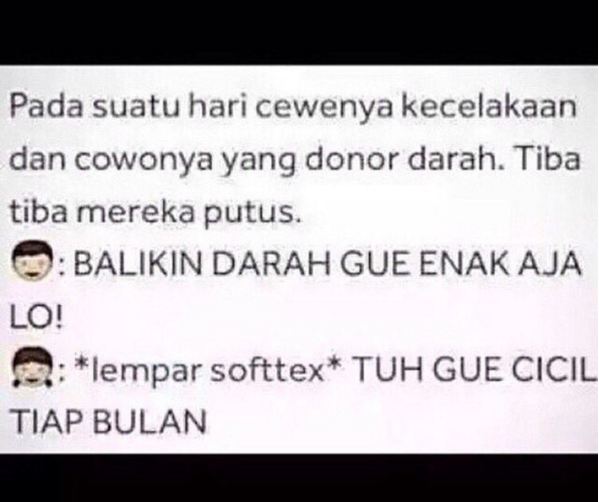 obrolan lucu cewek dan cowok 1-18 © 2016 brilio.net