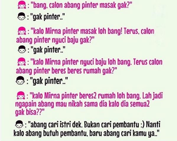 obrolan lucu cewek dan cowok 1-18 © 2016 brilio.net