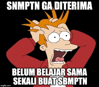 meme SNMPTN kocak © 2016 brilio.net
