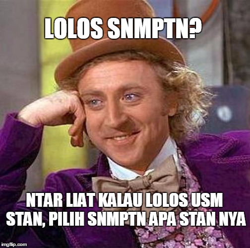 meme SNMPTN kocak © 2016 brilio.net