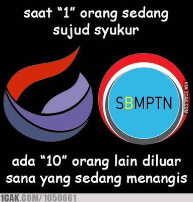 meme SNMPTN kocak © 2016 brilio.net