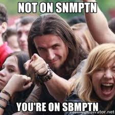 meme SNMPTN kocak © 2016 brilio.net