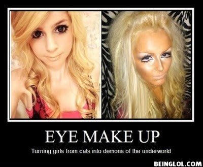 Makeup mata gagal © 2016 brilio.net