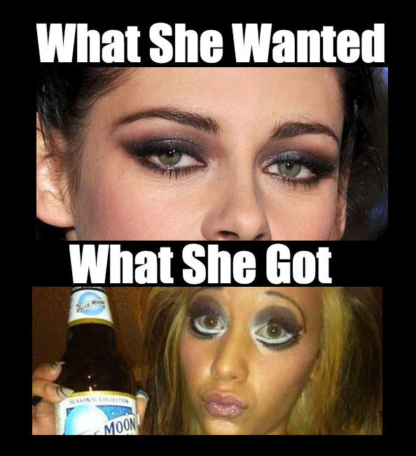 Makeup mata gagal © 2016 brilio.net