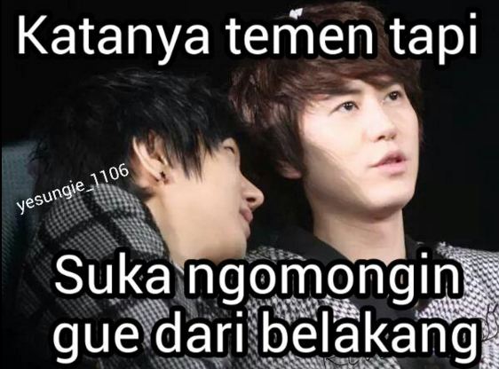 meme katanya sih temen tapi 1-12 © 2016 brilio.net