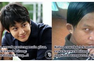 13 Meme perbedaan cowok ganteng dan jelek di mata cewek, kok beda?