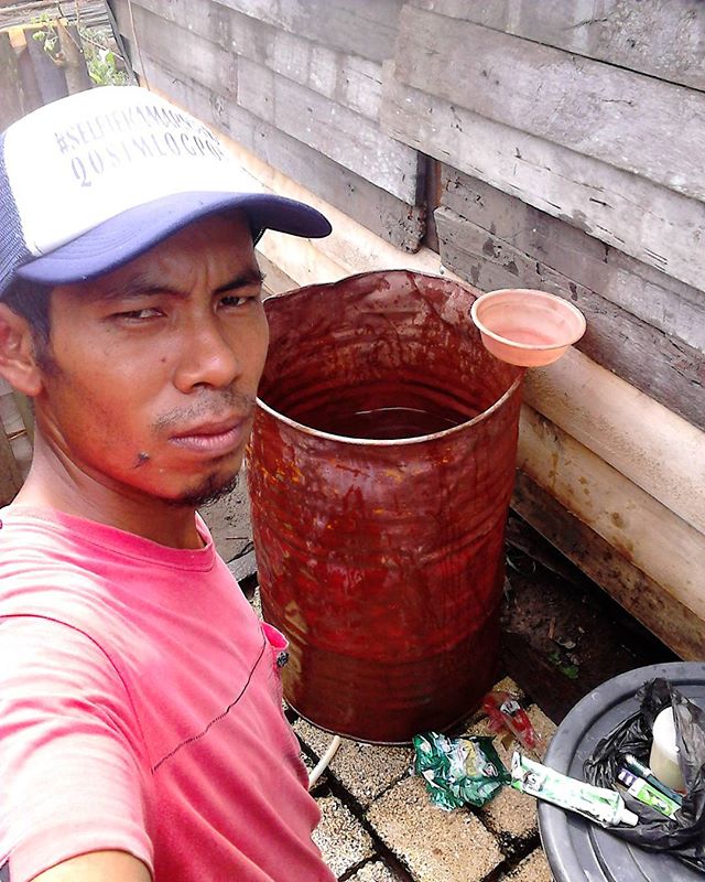 qosim selfie kamar mandi © 2016 brilio.net