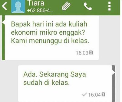 percakapan dosen vs mahasiswa © 2016 brilio.net percakapan dosen vs mahasiswa © 2016 brilio.net