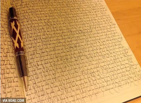 tulisan tangan indah banget © 2016 brilio.net