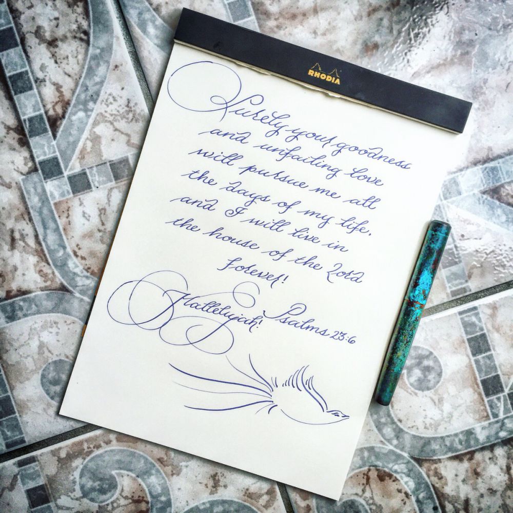 tulisan tangan indah banget © 2016 brilio.net