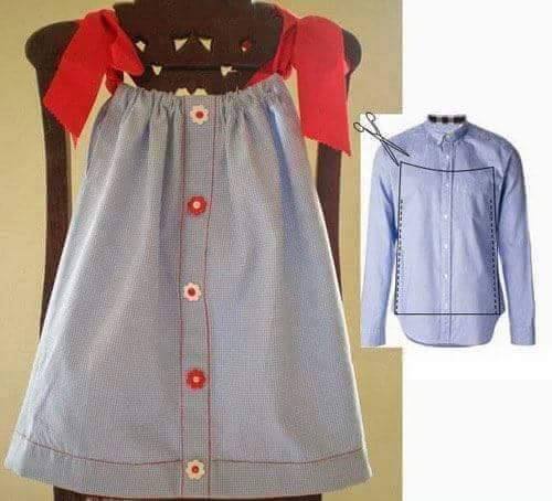 kreasi baju bekas untuk si kecil © 2016 brilio.net