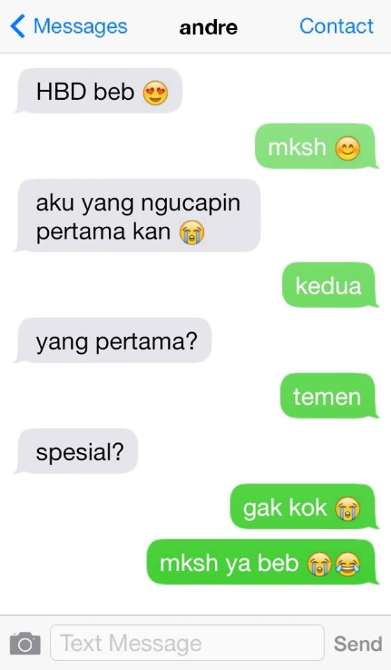 percakapan pasangan LDR BAPER © 2016 brilio.net