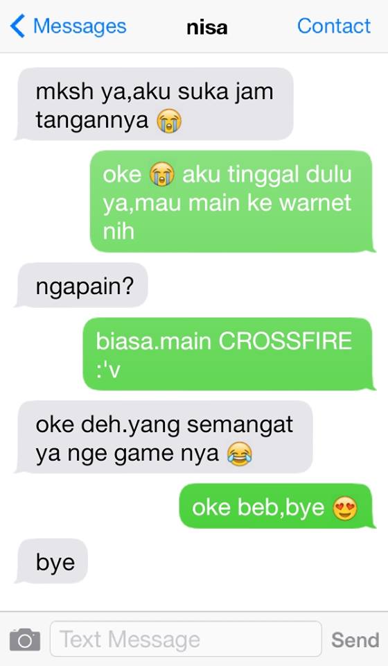 percakapan pasangan LDR BAPER © 2016 brilio.net