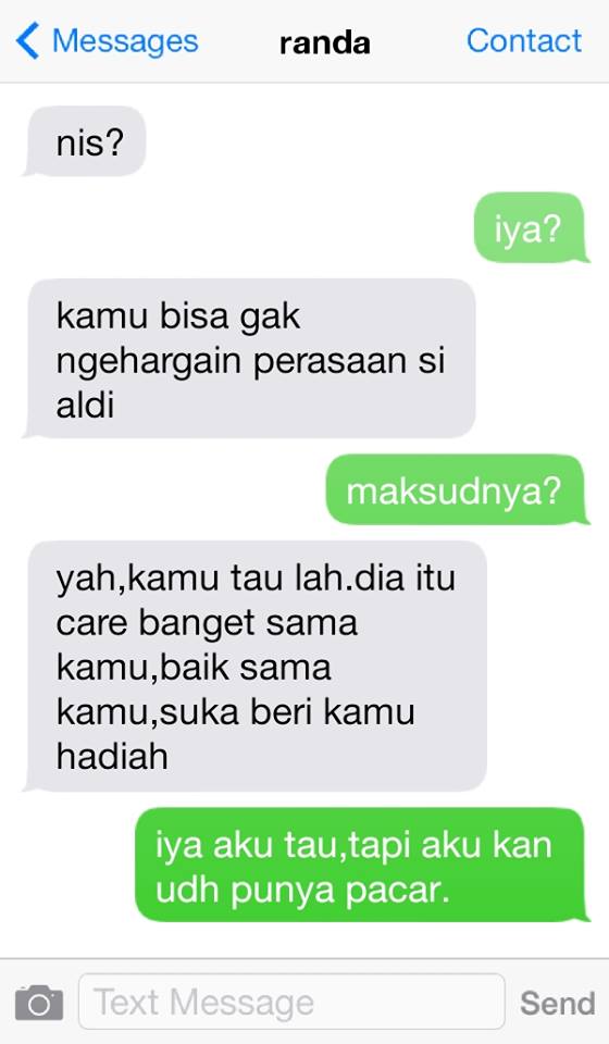 percakapan pasangan LDR BAPER © 2016 brilio.net