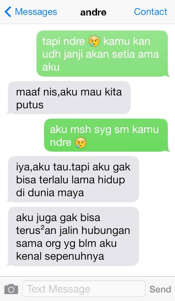 percakapan pasangan LDR BAPER © 2016 brilio.net