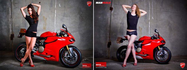 Ngakak - 10 Pose cowok tirukan gaya model cewek dengan motor sport, bikin geli. © 2016 brilio.net
