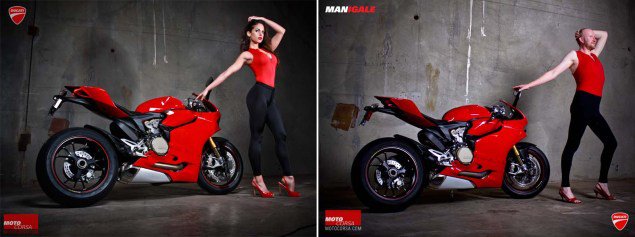 Ngakak - 10 Pose cowok tirukan gaya model cewek dengan motor sport, bikin geli. © 2016 brilio.net