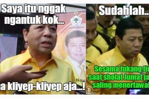 11 Meme Setya Novanto mengantuk ini lucu banget, papa minta bantal!