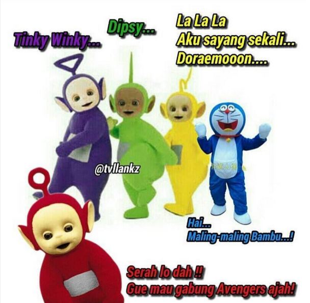 meme Teletubies kocak 1-20 © 2016 brilio.net
