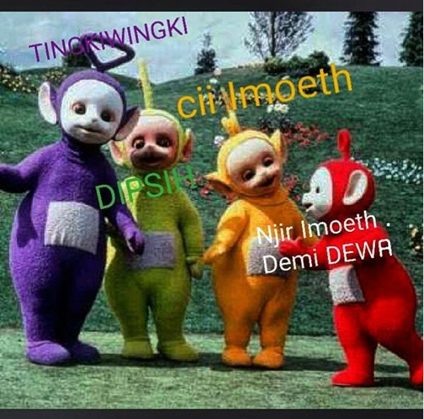 meme Teletubies kocak 1-20 © 2016 brilio.net