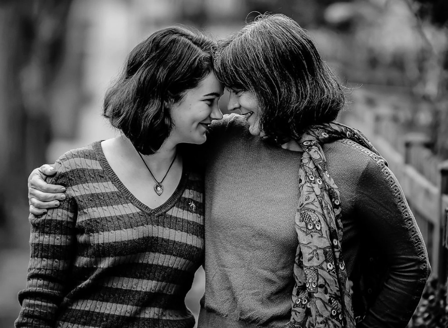 potret kehangatan ibu dan anak © 2016 brilio.net