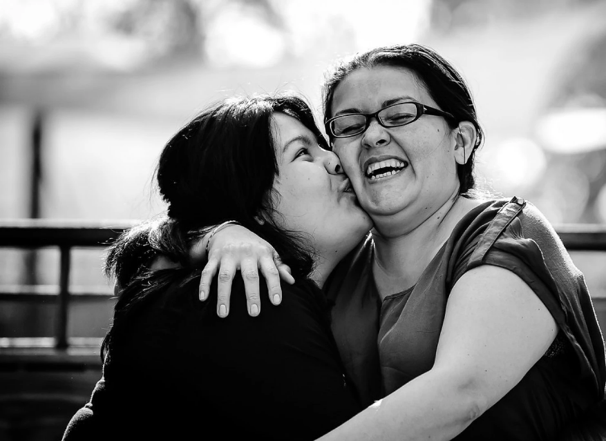 potret kehangatan ibu dan anak © 2016 brilio.net