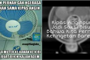 Kipas angin kok baling-balingnya cuma ada tiga ya? Kenapa hayo?