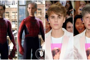 17 Foto prediksi wajah artis saat menua, masih cakep nggak ya?