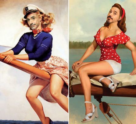 Robert Downey Jr. versi cewek © 2016 brilio.net