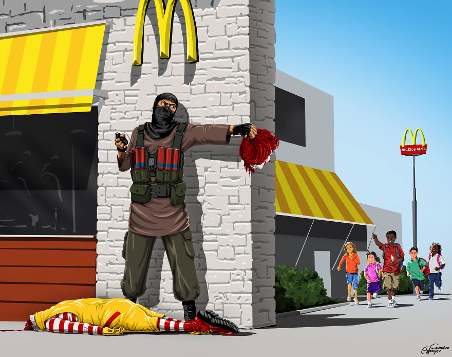 ilustrasi perang © 2016 brilio.net