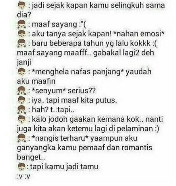 chat putus  © 2016 brilio.net