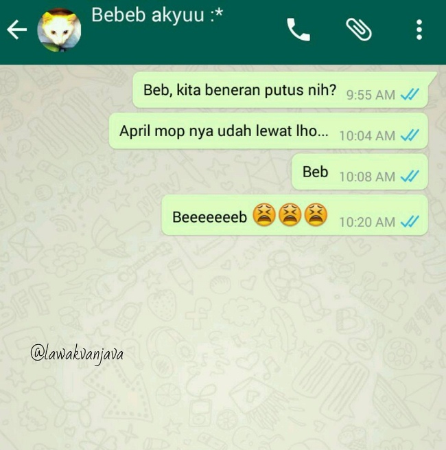 chat putus  © 2016 brilio.net