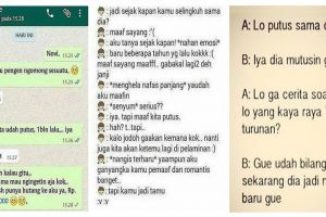10 Chat putus tiba-tiba ini ngenes tapi bikin ngakak, kamu pernah?  